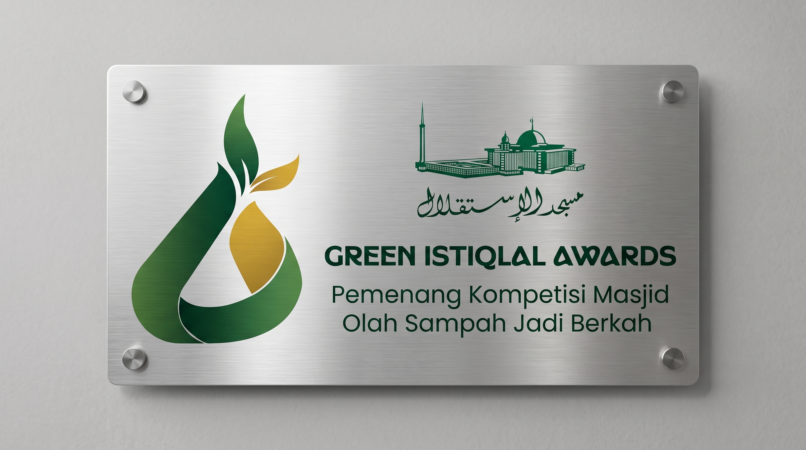 Plakat Green Istiqlal Awards (GIA)